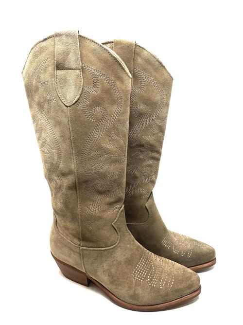 Texanischer Damenstiefel IL LACCIO | 500/50CAMOSCIOSTEPPA